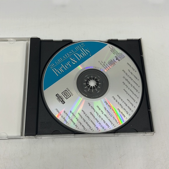 Porter Wagoner & Dolly Parton 20 Greatest Hits CD - Picture 3 of 3